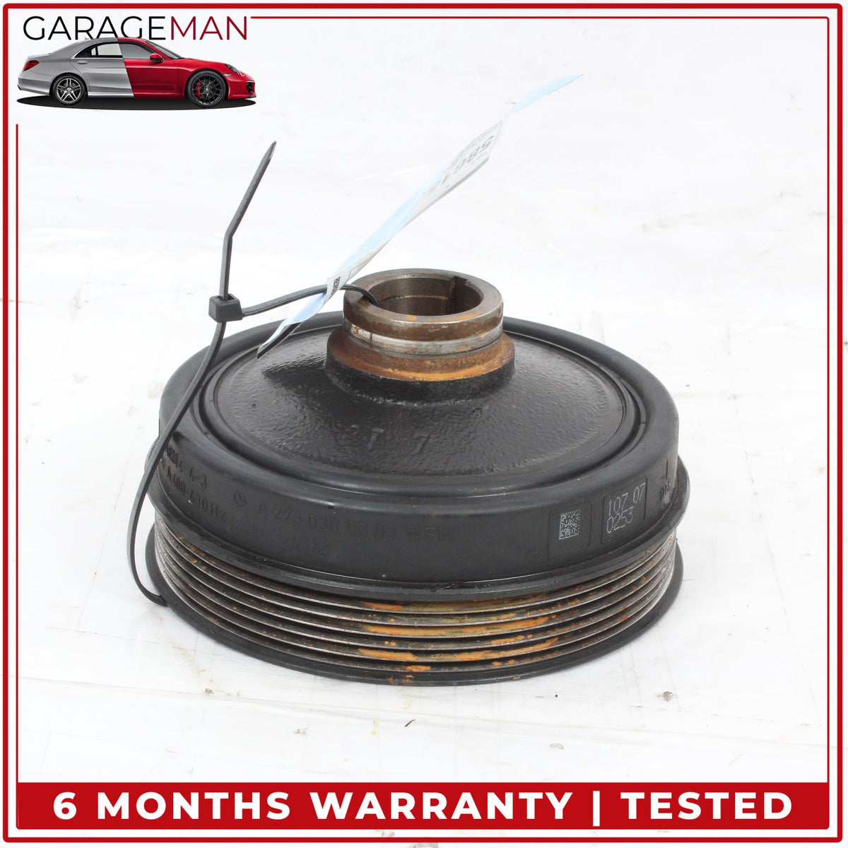 2005-2012 Mercedes W164 ML350 Engine Crankshaft Pulley Vibration Damper OEM