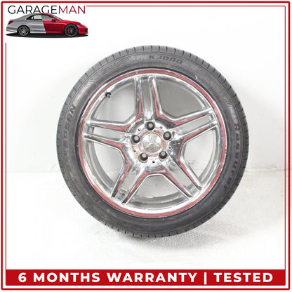 2003-2012 Mercedes R230 SL550 SL65 AMG Rear Wheel Tire Rim 9.5Jx18H2 ET33 OEM