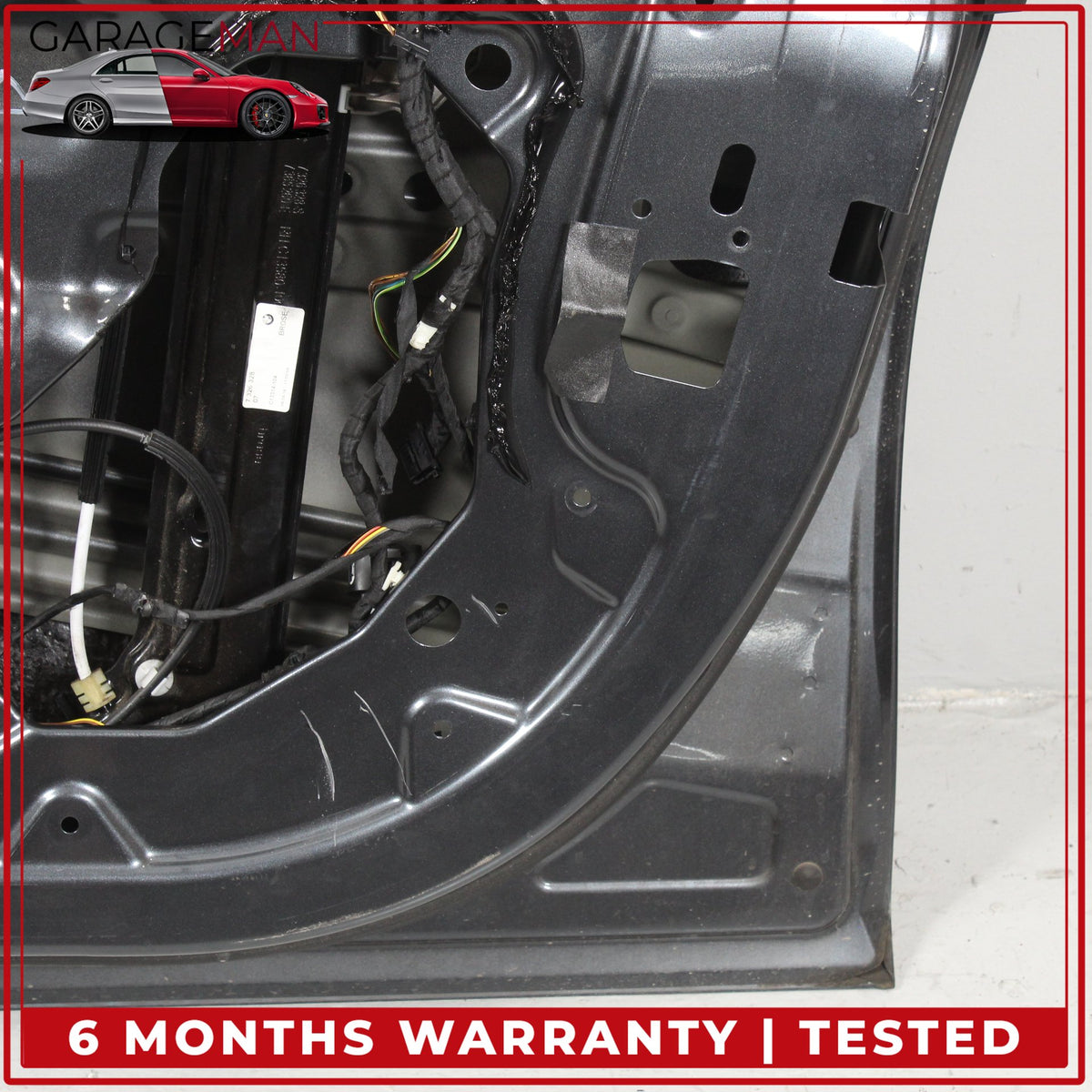 2015-2020 BMW 430i Gran Coupe Sedan Front Right Door Shell Gray Metallic OEM