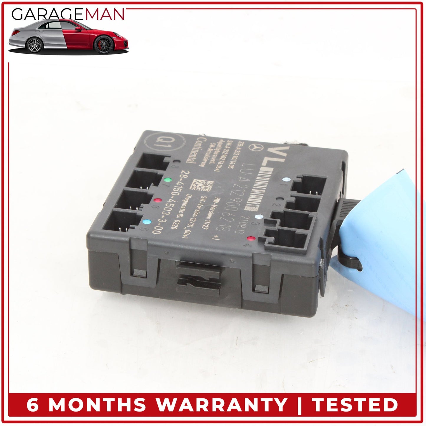 2008-2018 Mercedes W204 C250 Front Left Side Door Control Module 2129006218 OEM