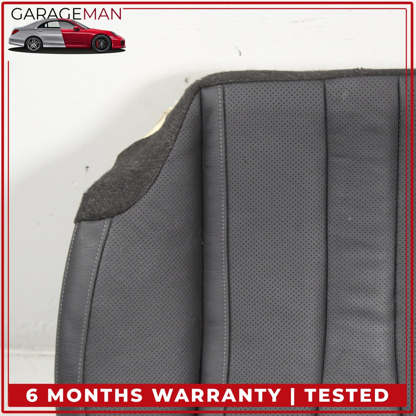 2014-2020 Mercedes W222 S550e Rear Lower Bottom Seat Cushion Black OEM