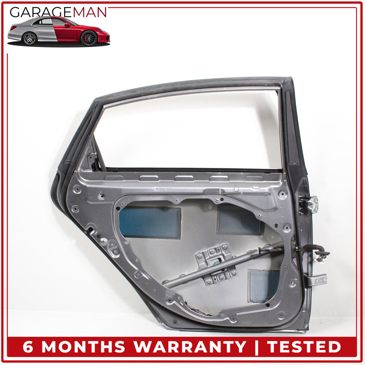 2015-2020 Genesis G80 Rear Left Driver Side Door Shell Gray 77003B1500 OEM