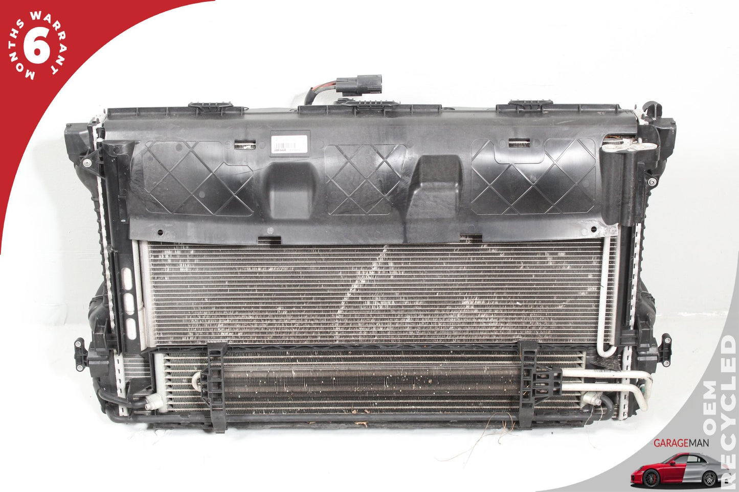 2010-2016 Porsche Panamera Sedan Engine Cooling Radiator AC A/C Condenser Assembly 97010606106