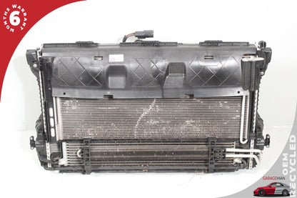 2010-2016 Porsche Panamera Sedan Engine Cooling Radiator AC A/C Condenser Assembly 97010606106