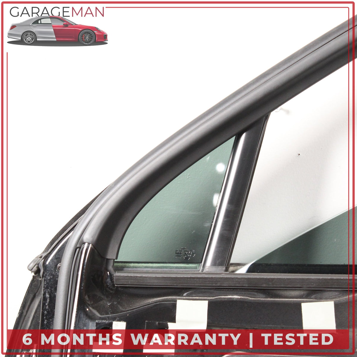2011-2018 Porsche Cayenne 958 Front Right Passenger Side Complete Door Black OEM