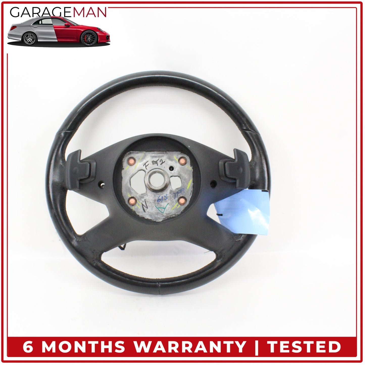 2009-2013 Mercedes W164 ML350 Steering Wheel w/ Paddle Shifters 1644606903 OEM