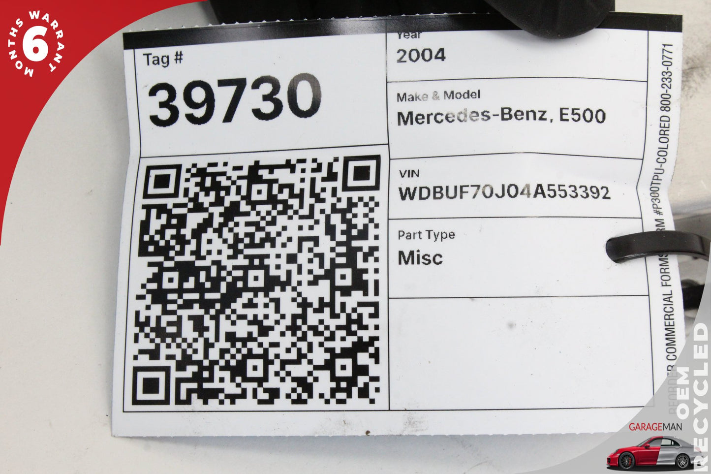 2003-2006 Mercedes W211 E500 ABS Anti Lock Brake Control Module 0335454032 OEM