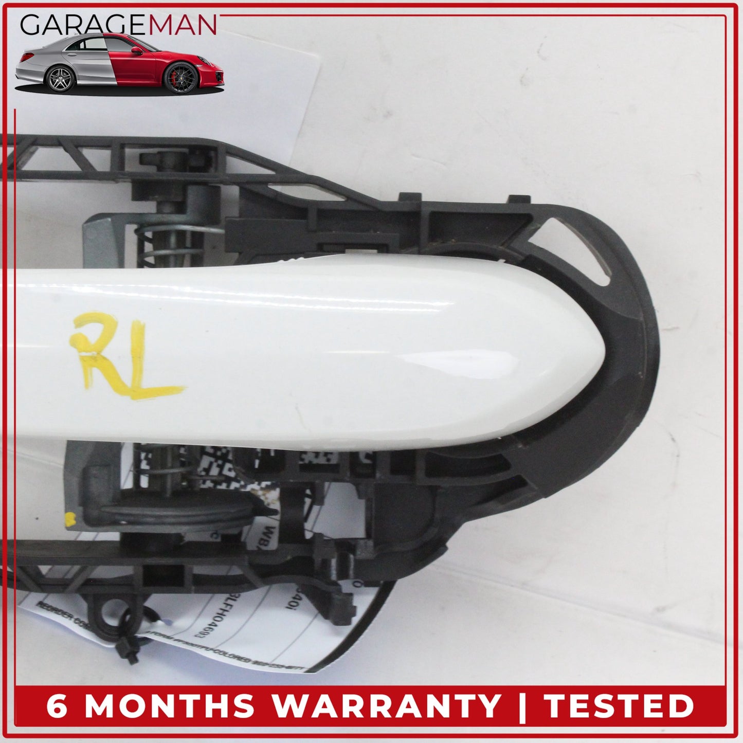 2019-2025 BMW M340i G20 Rear Left Driver Side Exterior Door Handle White OEM