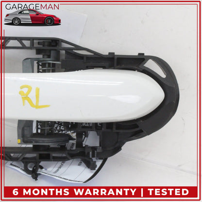 2019-2025 BMW M340i G20 Rear Left Driver Side Exterior Door Handle White OEM