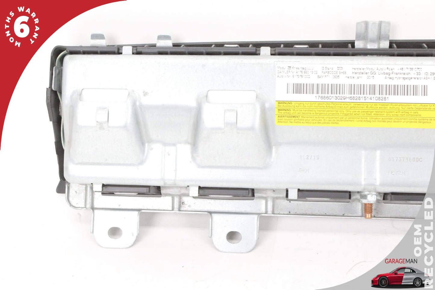 2014-2020 Mercedes W117 CLA45 GLA AMG Left Side Knee Airbag 1768601302 OEM