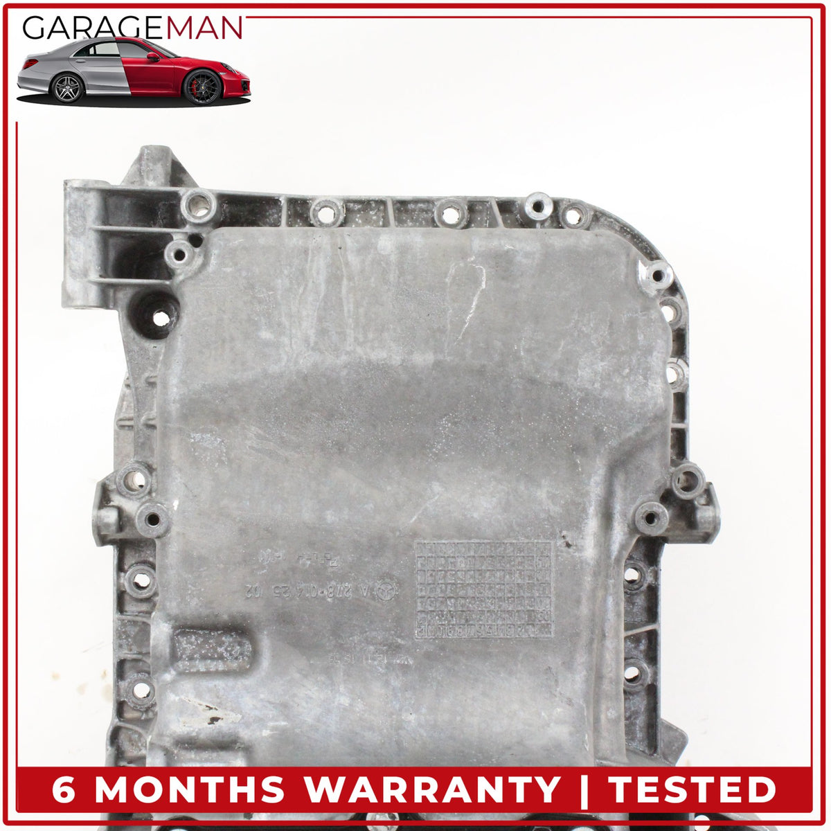 2007-2012 Mercedes W216 CL550 S550 E550 Upper and Lower Oil Pan Section OEM
