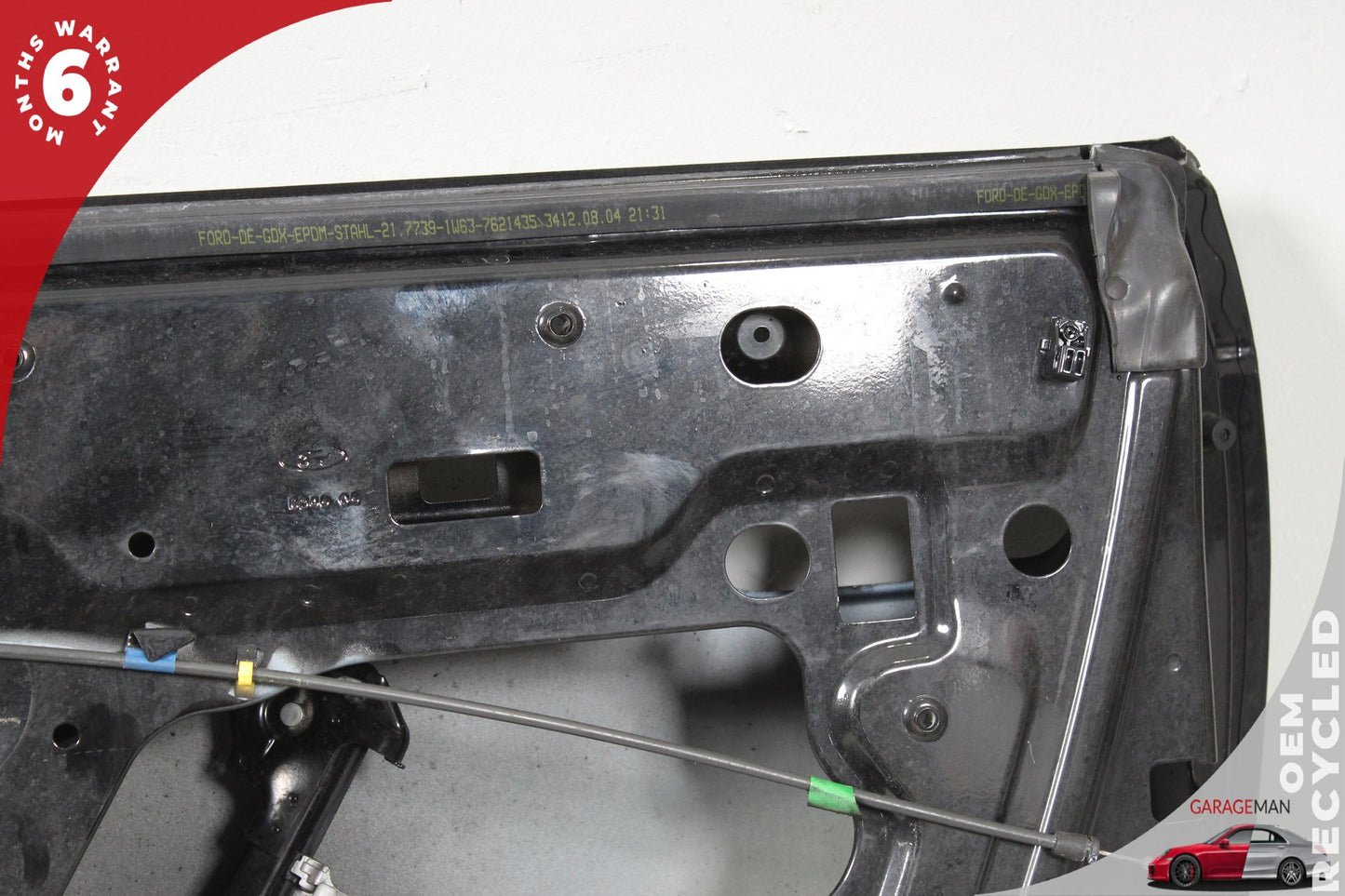 2002-2005 Ford Thunderbird Front Right Side Door Shell Black 1W6Z7620124AA OEM