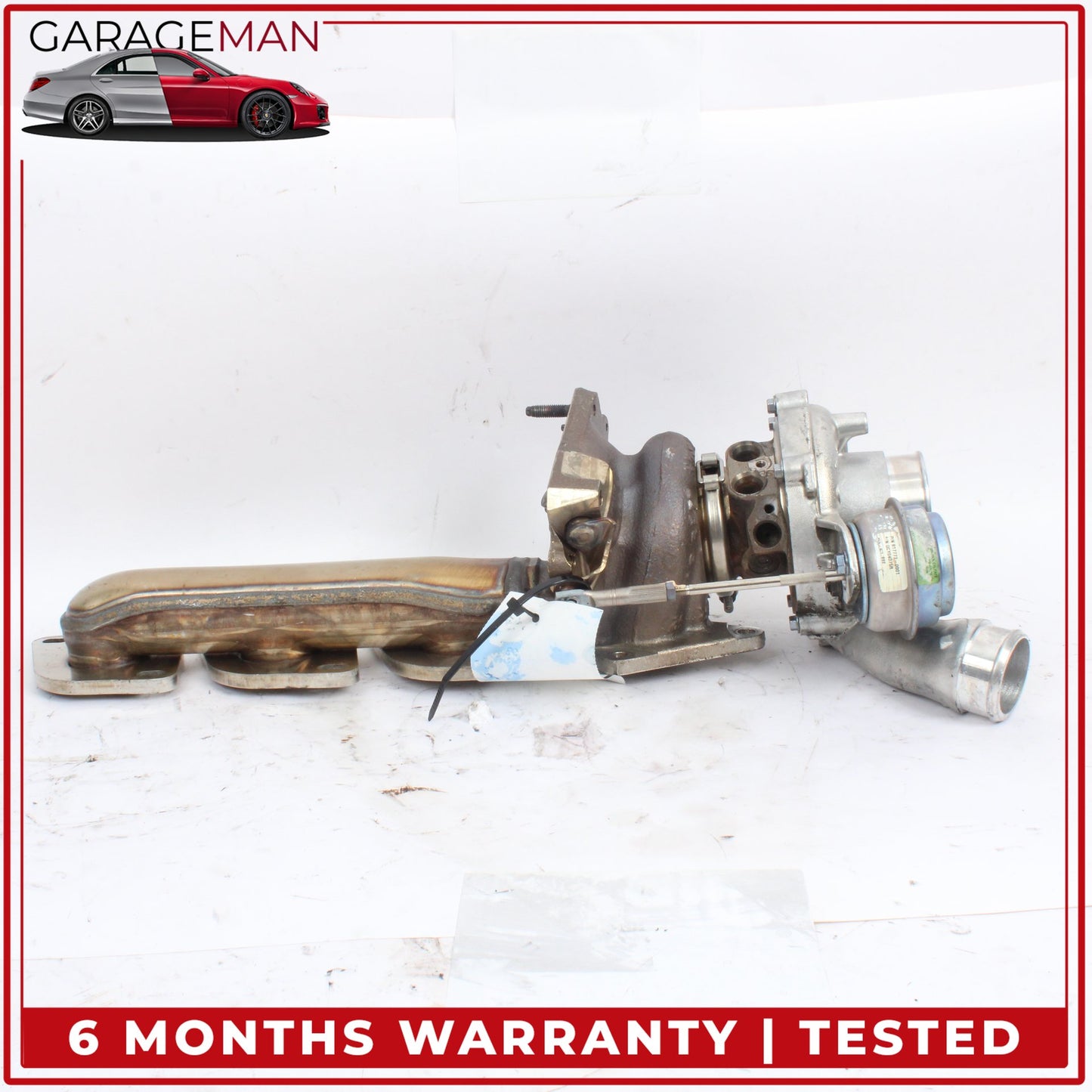 2012-2018 Mercedes-Benz CLS550 W218 Left Side Turbo Turbocharger w/ Manifold
