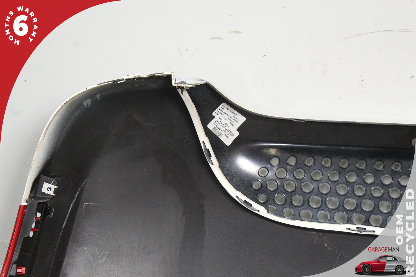 2013-2017 Fiat 500e Hatchback Rear Bumper Cover White 55110701 OEM