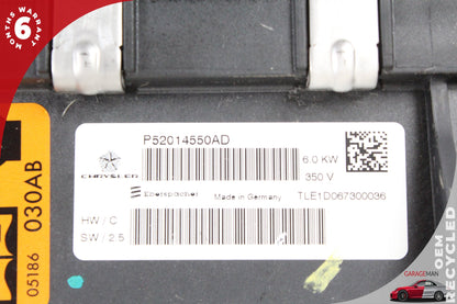 2013-2018 Fiat 500e Electric EV PTC Water Heater Unit 52014550AD OEM
