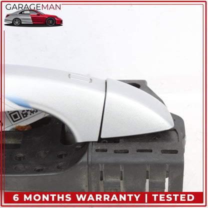 2017-2024 Audi Q7 Right Passenger Side Exterior Door Handle Silver Metallic OEM