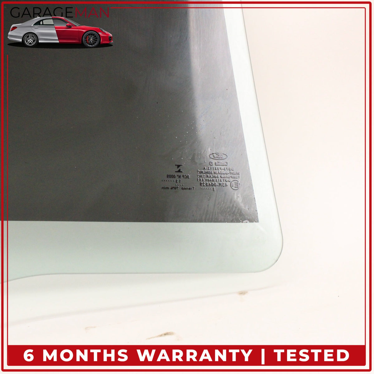 2013-2020 Ford Fusion Rear Left Driver Side Door Window Glass 43R004529 OEM