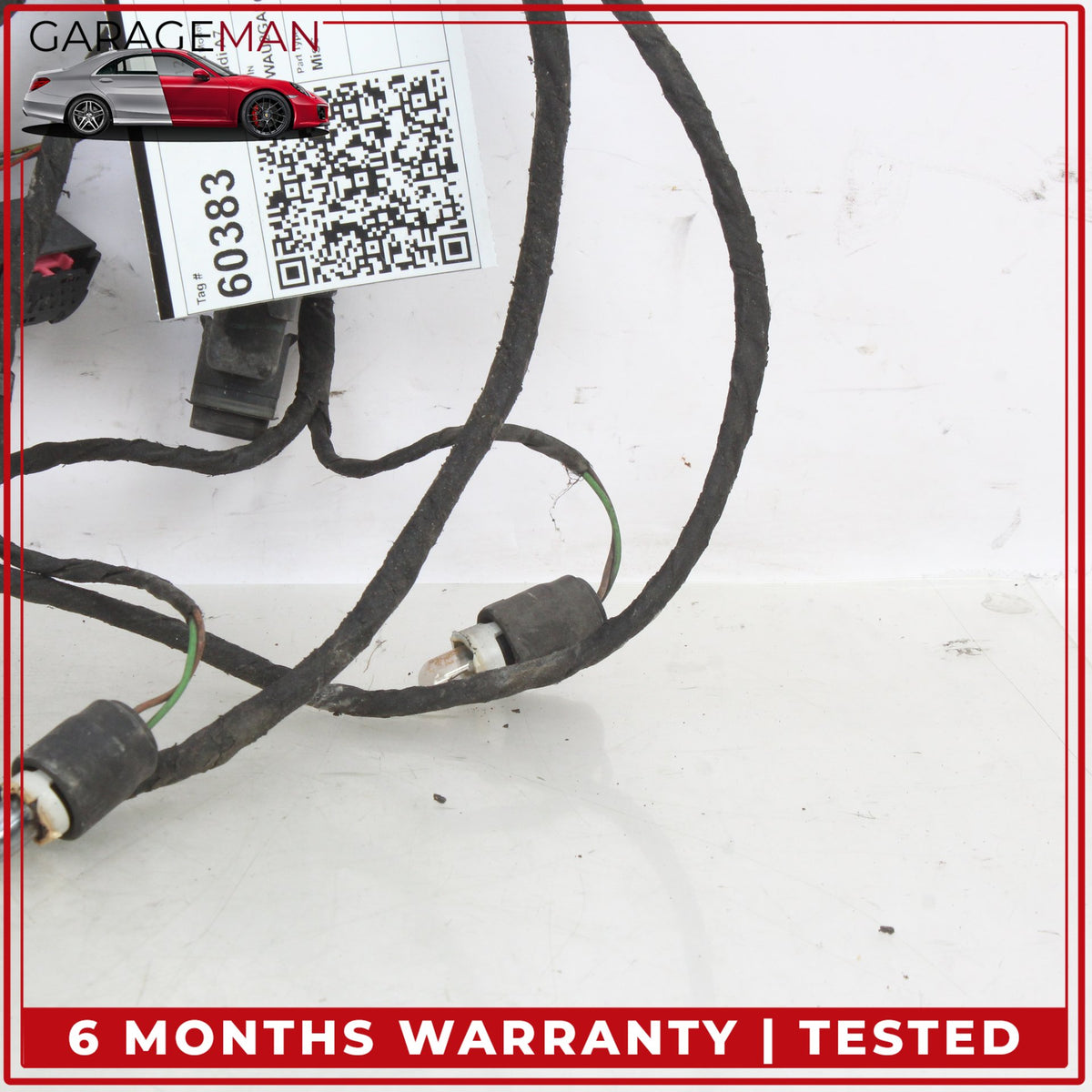 2012-2015 Audi A7 Rear Bumper Wire Wiring Harness w/ Sensors 4G8971085BC OEM