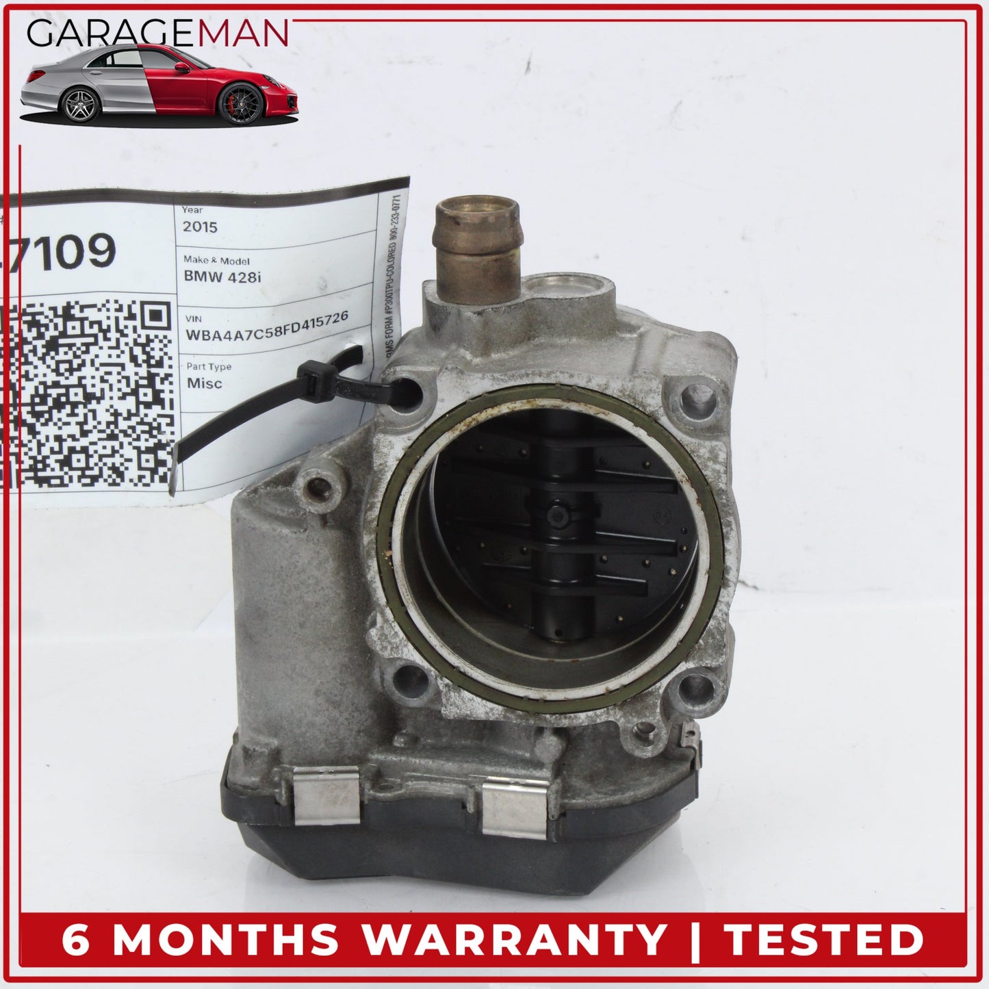 2012-2018 BMW 428i xDrive Gran Coupe 328i Z4 Engine Throttle Body 7588625 OEM