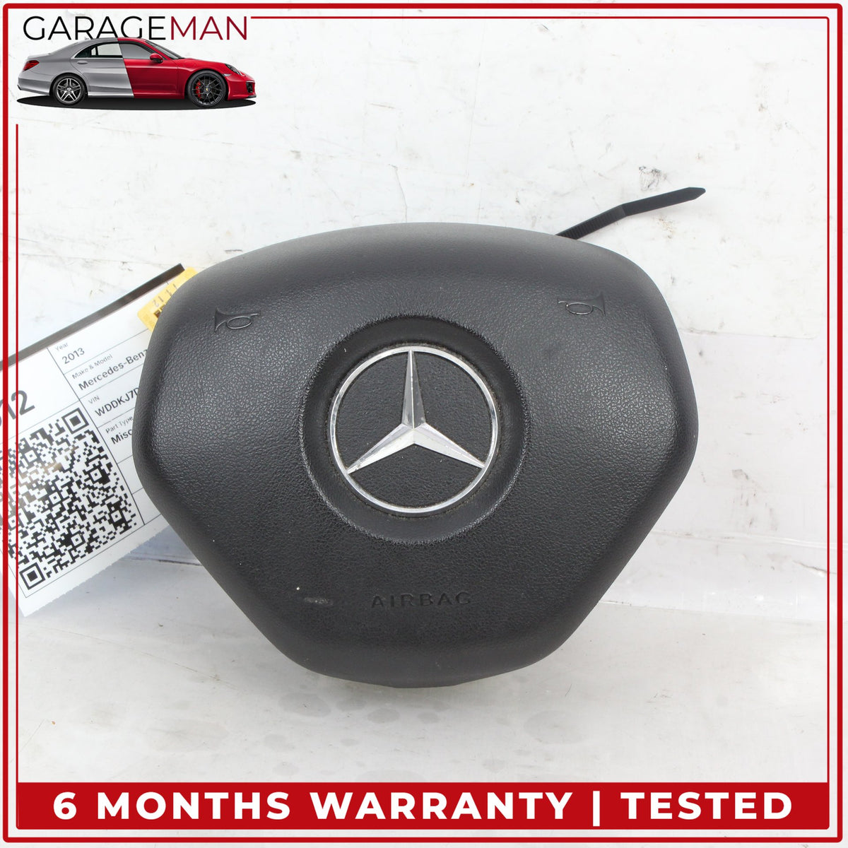 2012-2017 Mercedes C207 E550 C250 CLS550 Steering Wheel Airbag 2188600002 OEM