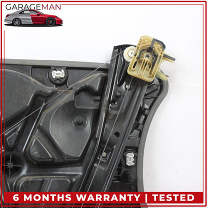 2017-2023 BMW 530e G30 Front Left Side Window Regulator w/ Carrier 7360423 OEM