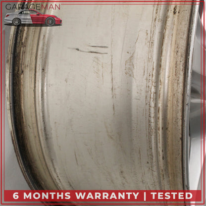 2010-2016 Porsche Panamera 970 9JX19 ET61 Front Wheel Rim Silver 97036215801 OEM