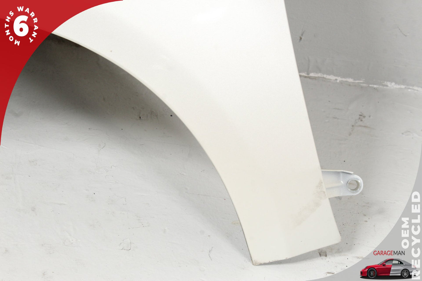 2012-2019 Fiat 500e Front Left Side Fender Wing Panel White 68070509AC OEM