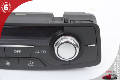 12-18 Audi A6 C7 Sedan Rear A/C Heater Control Unit 4G0919158C Genuine