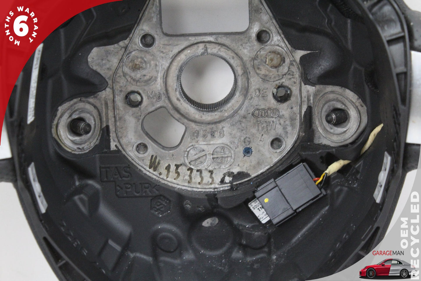 2010-2015 Audi Q7 Front Left Steering Wheel w/ Paddle Shifters 4F0419091DP OEM