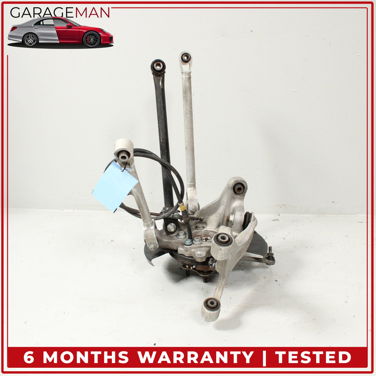 2014-2024 Infiniti Q50 V37 4WD Rear Left Spindle Knuckle Wheel Hub w/ Arms OEM