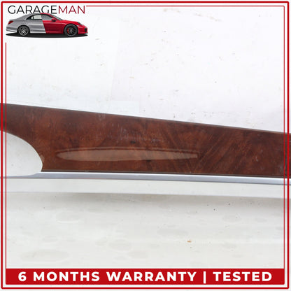 2010-2016 Porsche Panamera 970 Front and Rear Door Trim Cover Panel Wood Set OEM