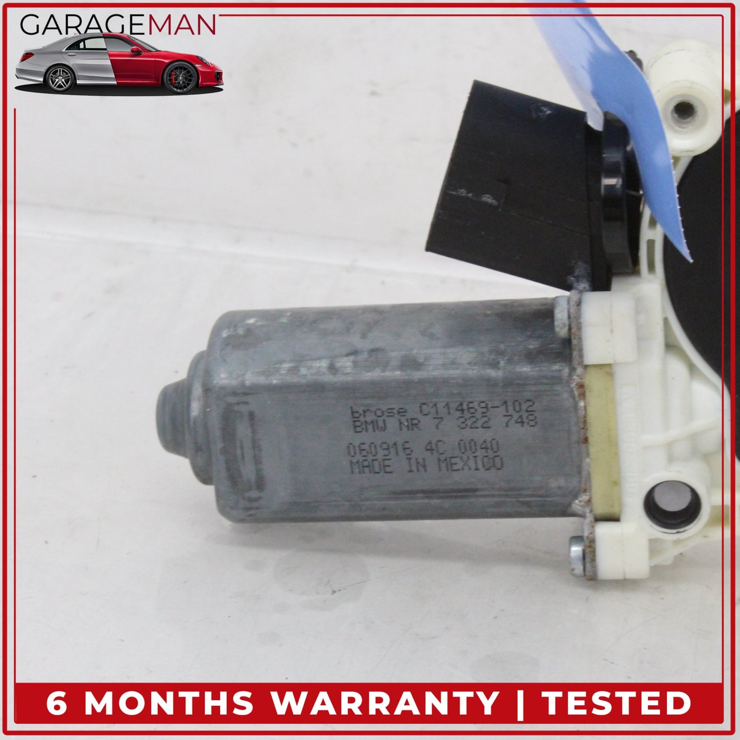 2011-2018 BMW X3 X4 F25 F26 Front or Rear Right Side Window Regulator Motor OEM