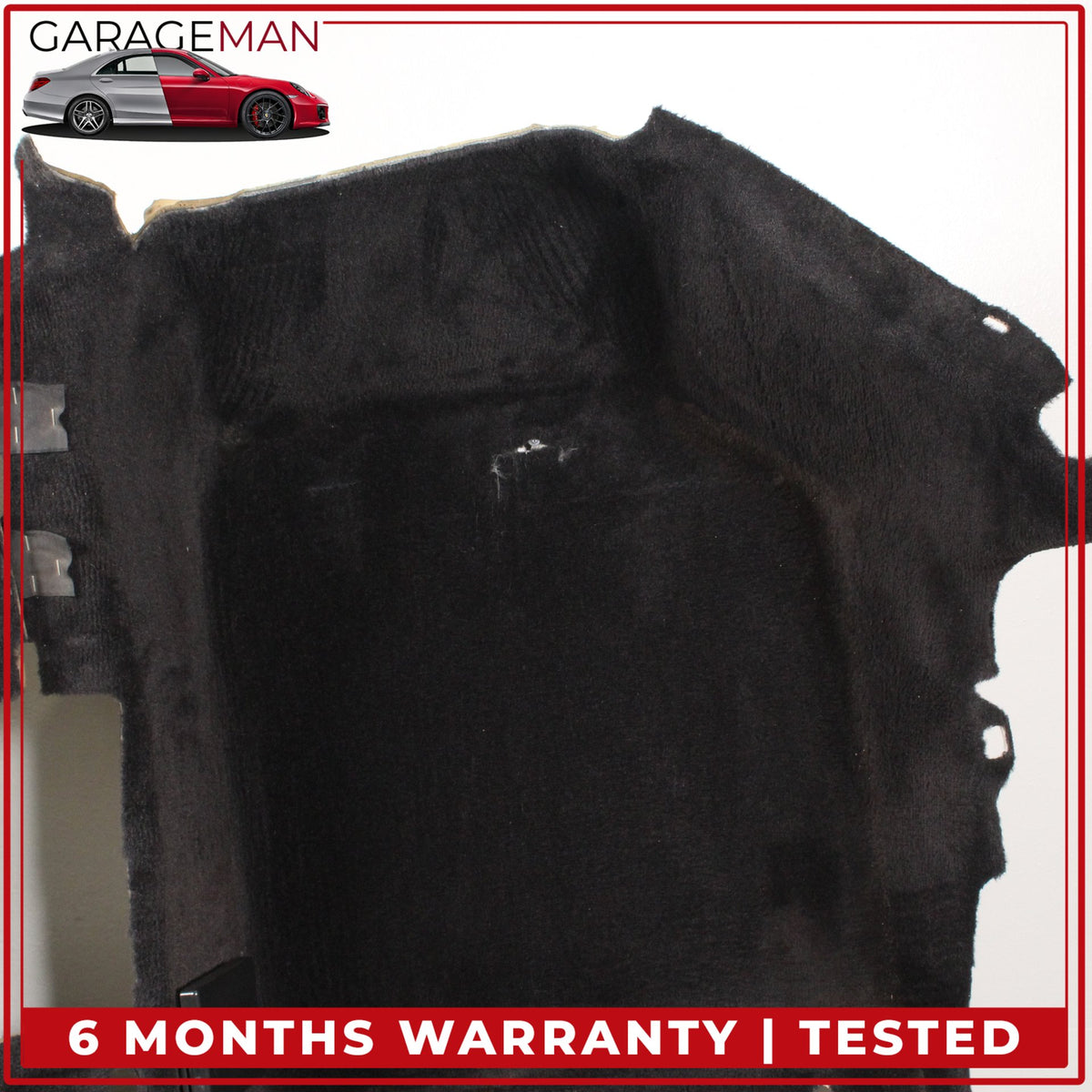 1999-2004 Porsche 911 Carrera Coupe Front and Rear Floor Carpet Trim Black OEM