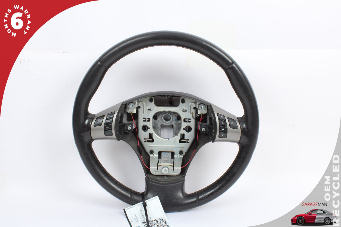 2006-2009 Pontiac Solstice Multifunction Leather Steering Wheel 15944303 OEM
