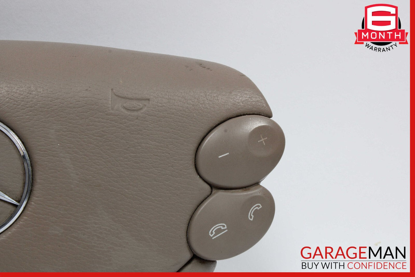 03-12 Mercedes SL500 E320 CLS500 G55 AMG Steering Wheel Airbag Air Bag Beige