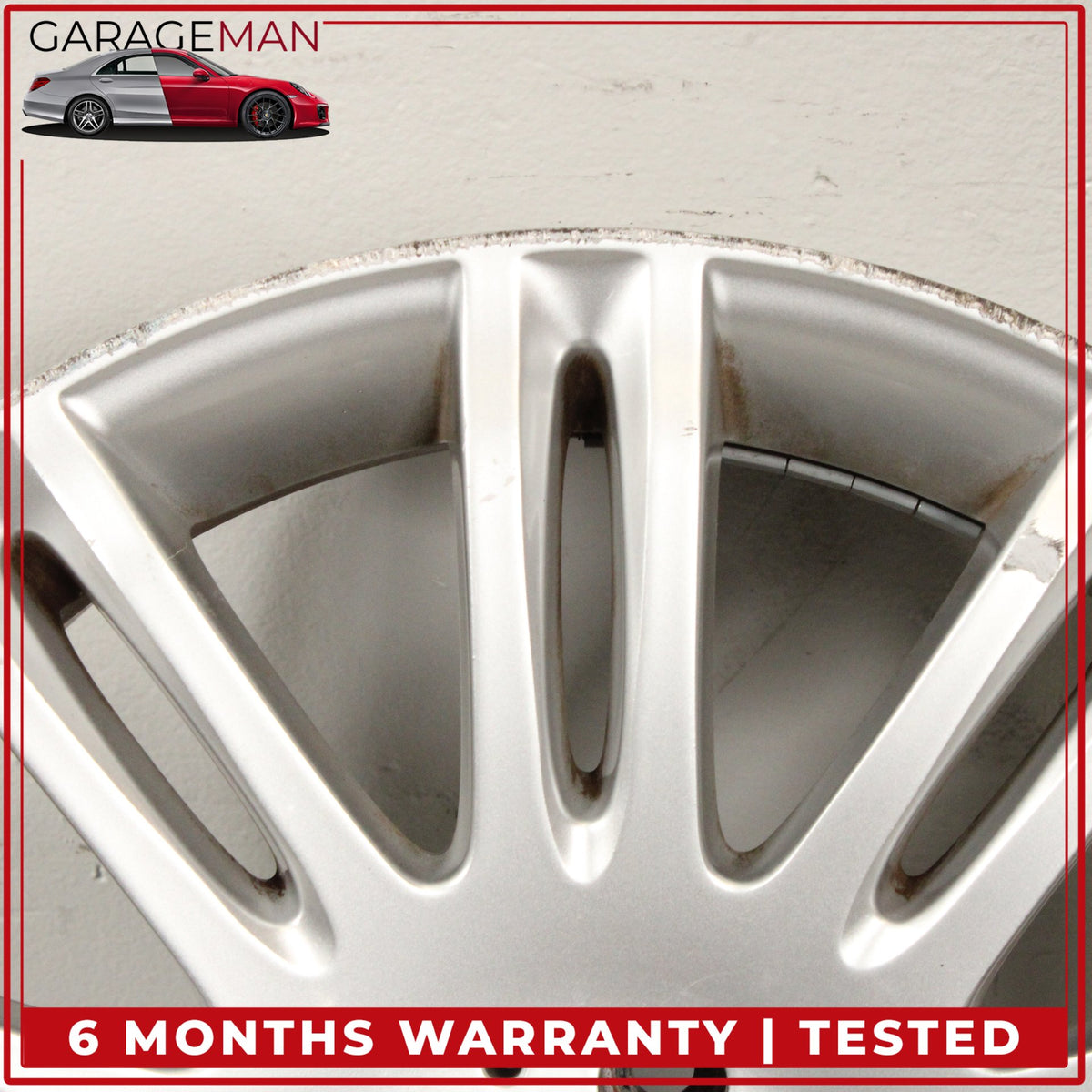 2007-2009 Mercedes W211 E350 E550 Rear Wheel Rim 9JX18H2 ET39 2114015402 OEM