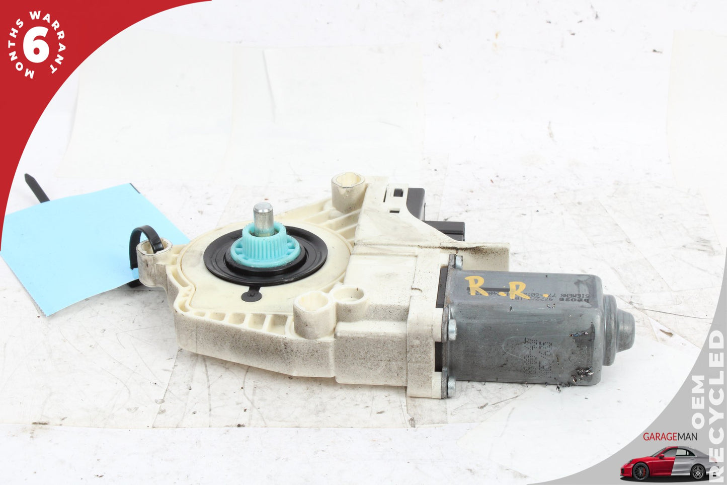 2007-2015 Audi Q7 Rear Right Side Window Regulator Motor 4L0959802B OEM