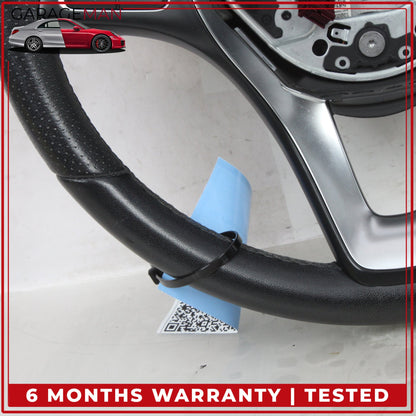 2014-2020 Mercedes X156 GLA250 Steering Wheel w/ Paddle Shifters 0004607411 OEM