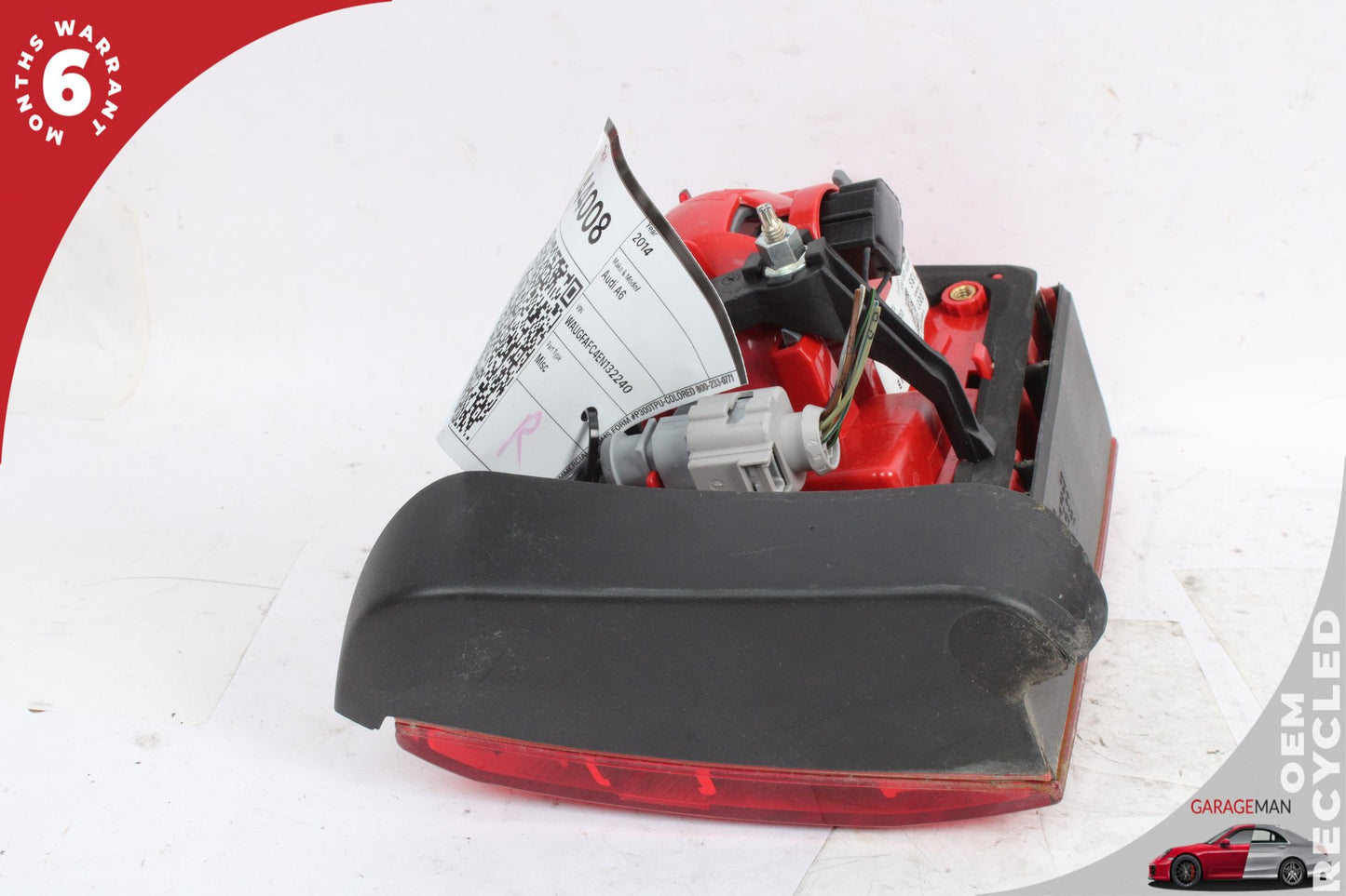 2012-2015 Audi A6 Rear Right Side Inner Tail Light 4G5945094 OEM
