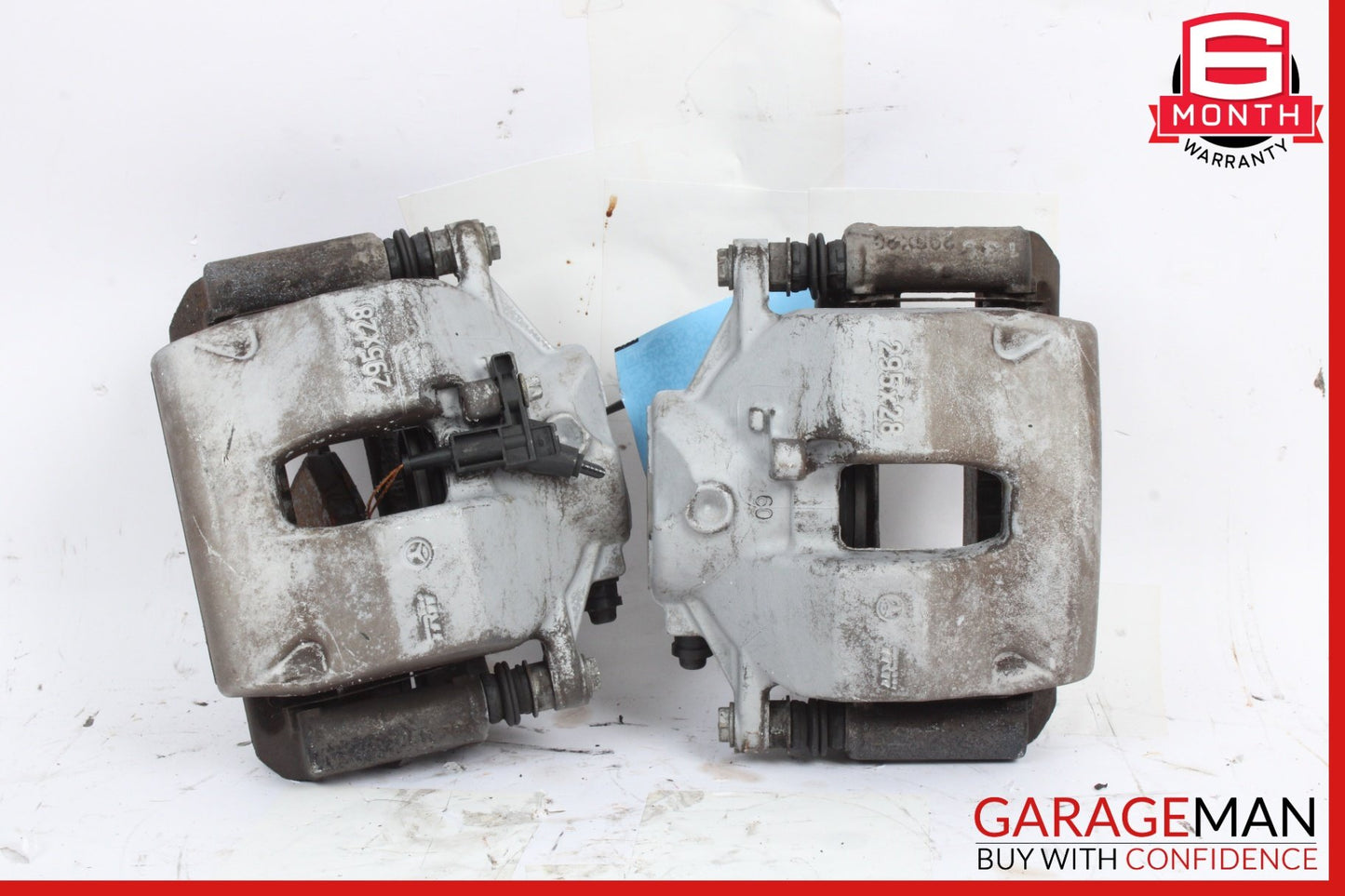 2008-2015 Mercedes-Benz C300 W204 Front Brake Calipers Left and Right Set OEM