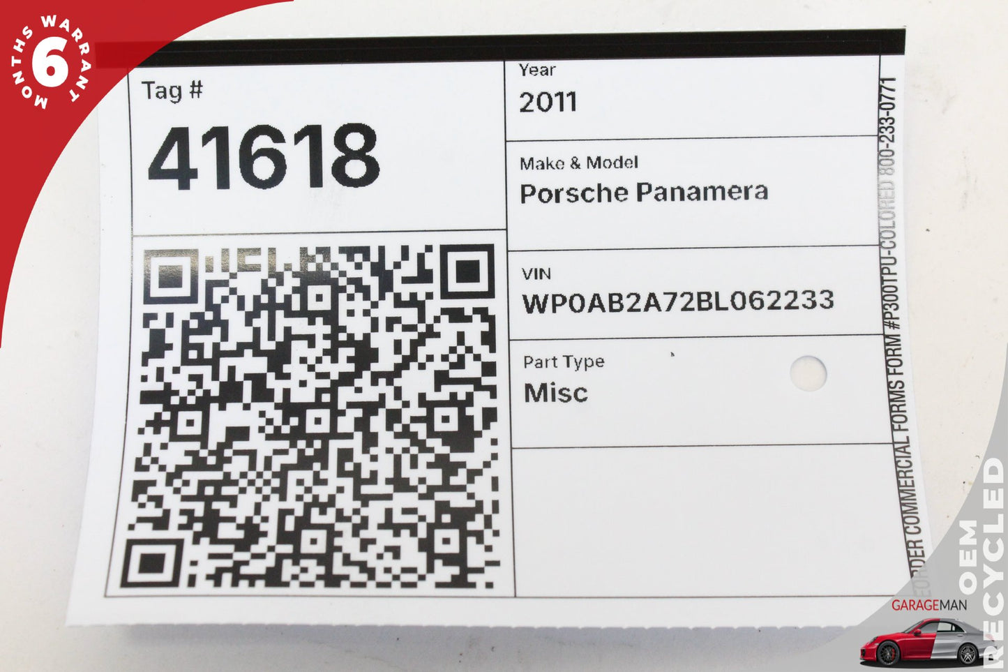 10-16 Porsche Panamera S Engine Computer Control Module Unit 2781810547 OEM