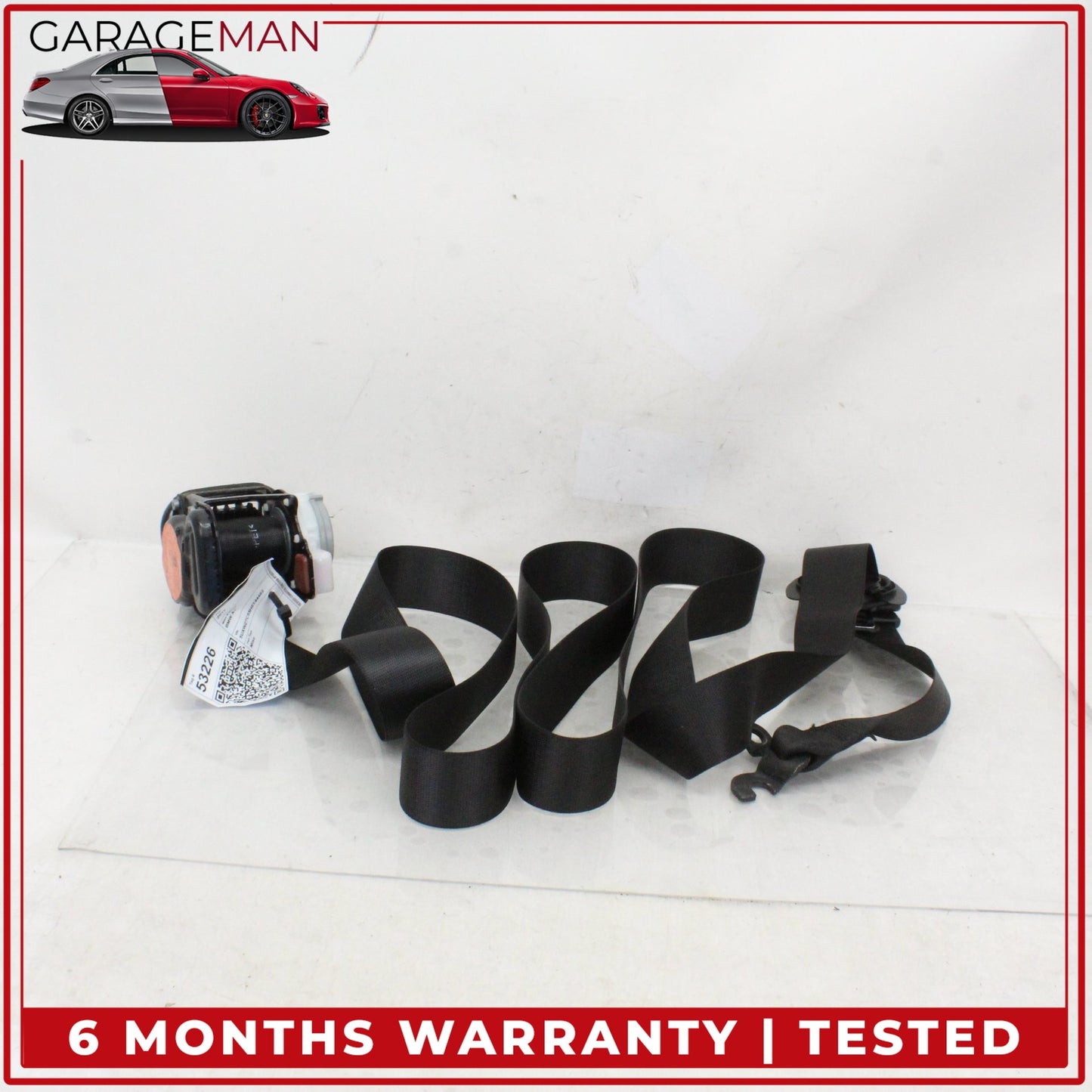 2011-2018 BMW X3 X4 F25 F26 Front Right Passenger Side Seat Belt Black OEM