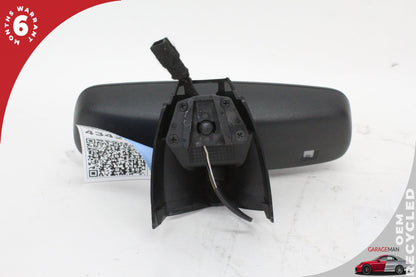 2012-2017 Fiat 500e Top Upper Rear View Mirror Black 34949799 OEM