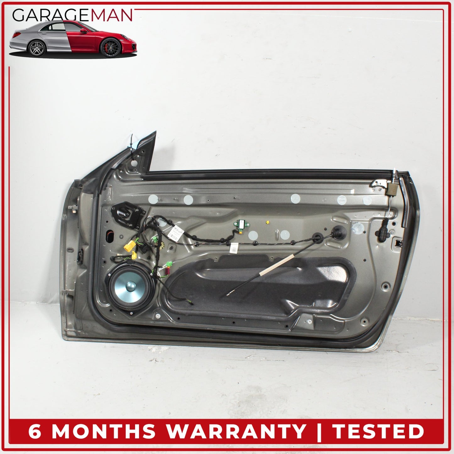 2011-2017 Mercedes W207 E350 E400 Convertible Front Right Door Shell Gray OEM