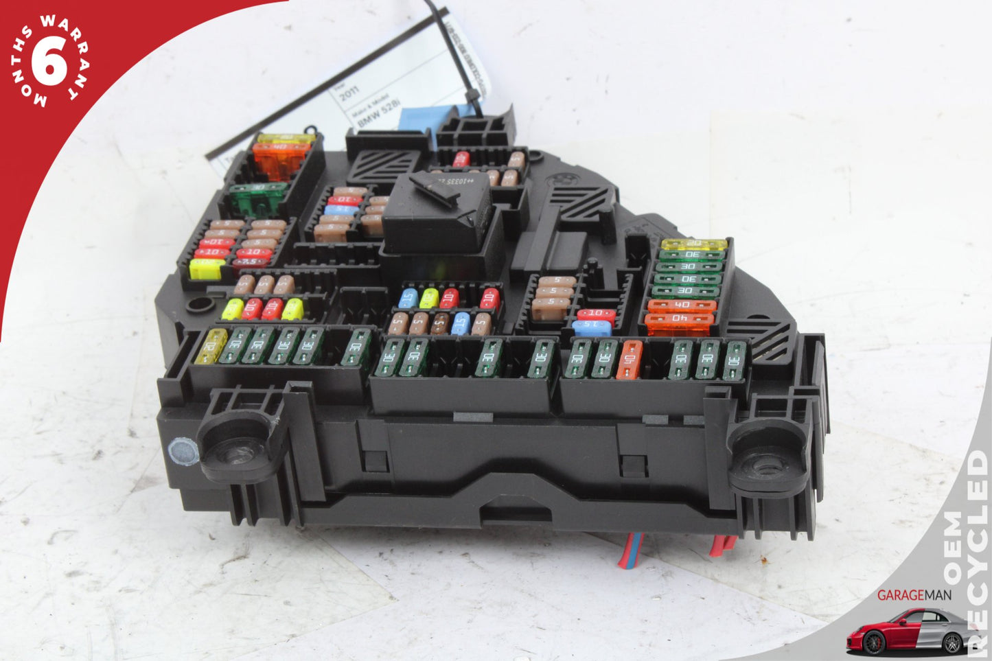 2011-2016 BMW 528i 535i F10 Rear Trunk Fuse Relay Distribution Box 9210857 OEM