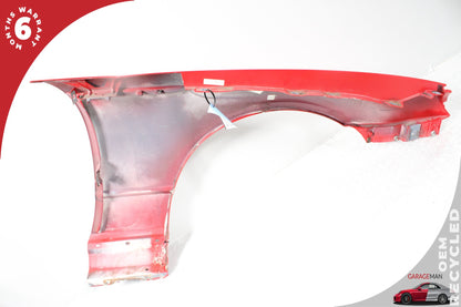 2002-2005 Ford Thunderbird Front Left Side Fender Wing Panel Red 1W6316006 OEM