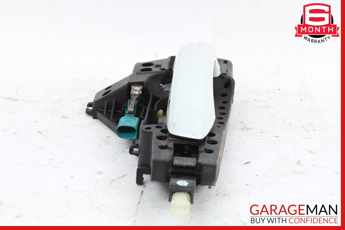 2012-2018 Audi S7 Front Right Side Exterior Door Handle White 4H0837886 OEM
