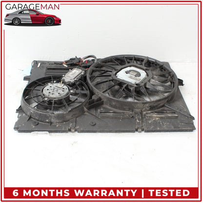 2007-2015 Audi Q7 SUV Engine Radiator Electric Cooling Dual Fan 7L0121207D OEM