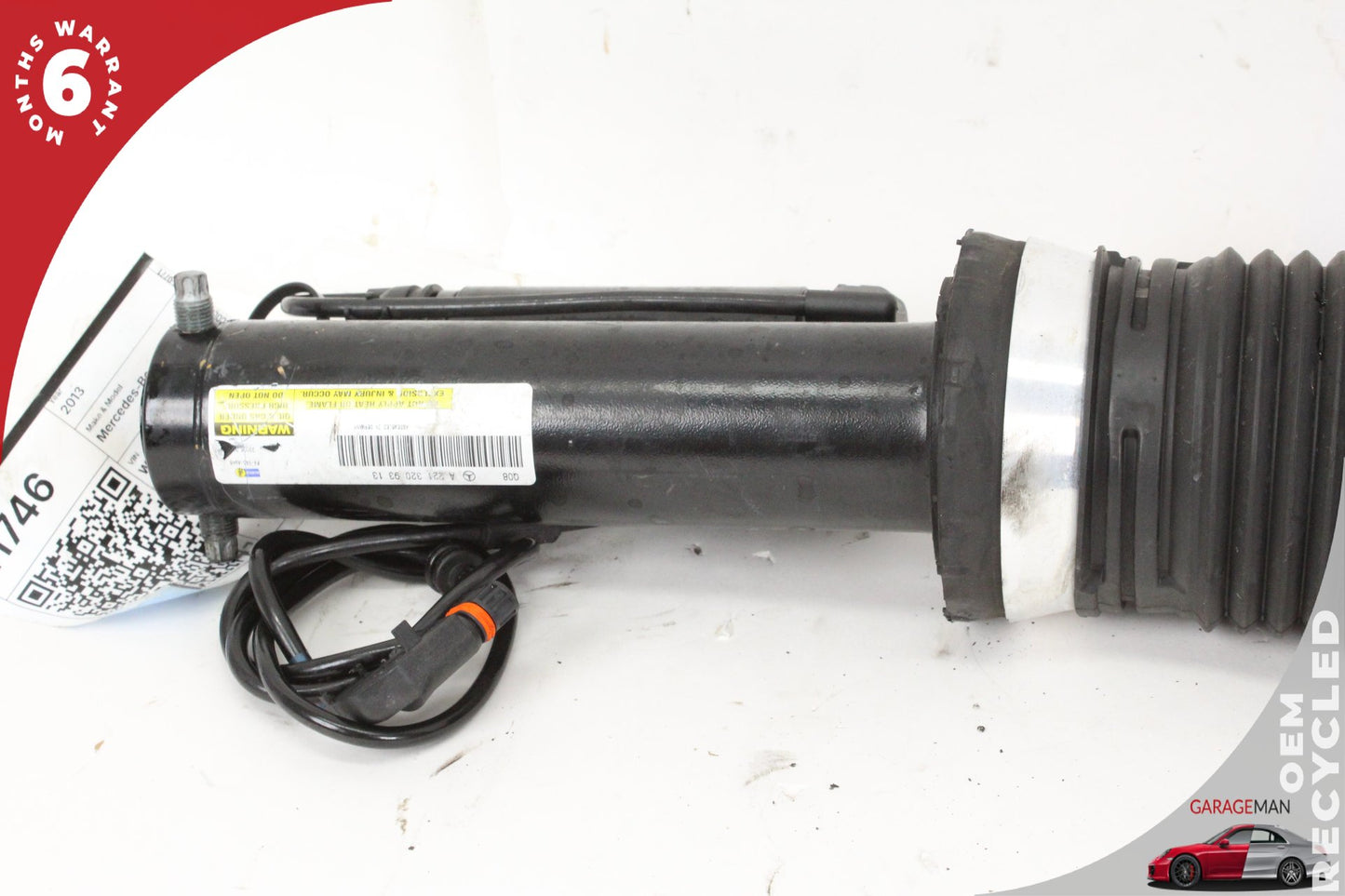 2007-2013 Mercedes-Benz S550 W221 Sedan Front Left or Right Airmatic Shock Strut 2213209313