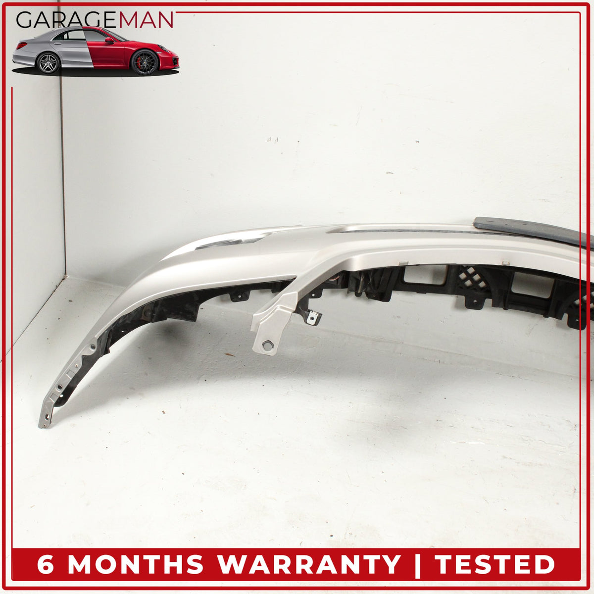 2006-2008 Mercedes W164 ML350 Front Bumper Cover Silver Metallic 1648850625 OEM